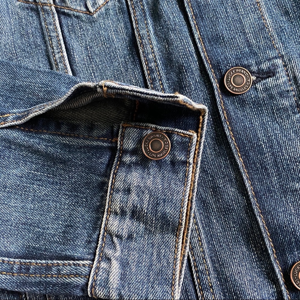 NWT Limited Edition Lucky Jeans Tencil Jacket - Picture 12 of 16